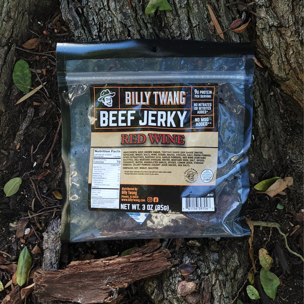 Try the Limited Edition Red Wine Beef Jerky. You'll be Hooked!